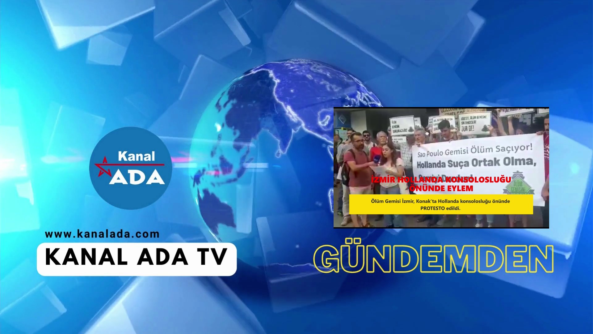 İZMİR HOLLANDA KONSOLOSLUĞU ÖNÜNDE  EYLEM    