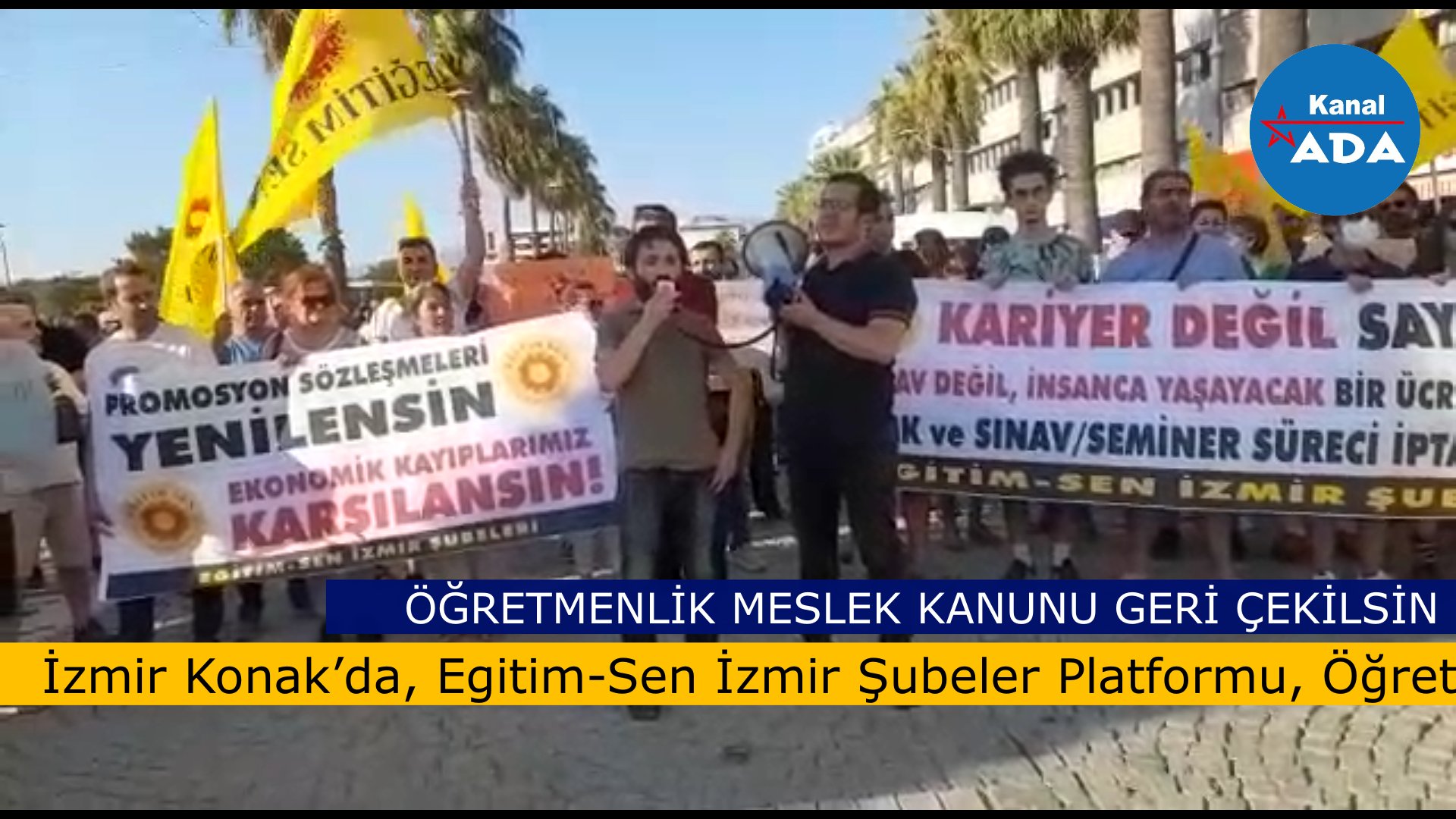 GÜNDEMDEN...ÖĞRETMENLİK MESLEK KANUNU GERİ ÇEKİLSİN