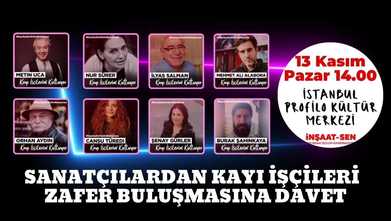 KAYI İŞÇİLERİ ZAFER BULUŞMASI