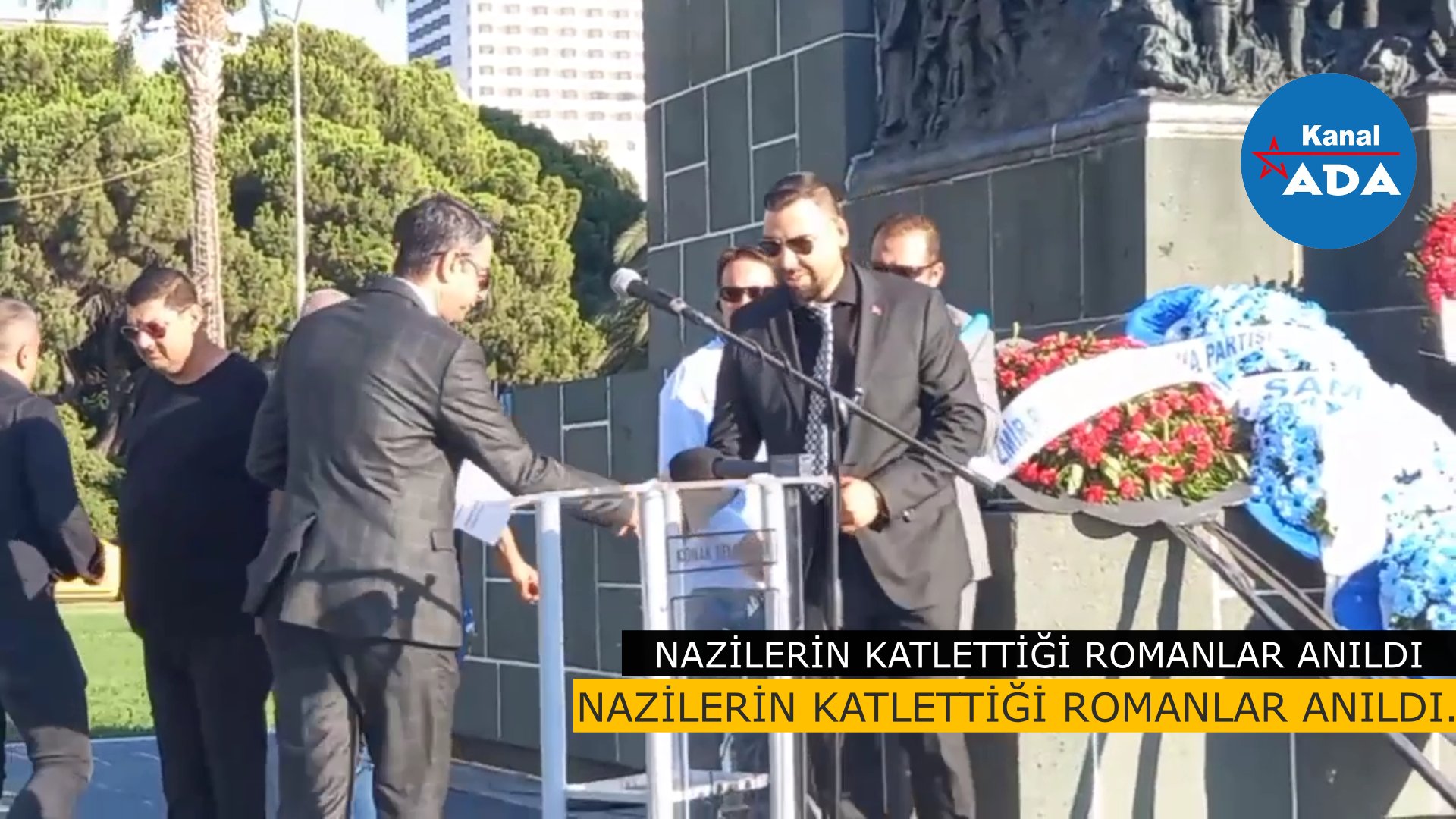 NAZİLERİN KATLETTİĞİ ROMANLAR ANILDI