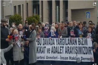 Cumartesi Anneleri: Bu davada yargılanan bizim hakikat arayışımızdır
